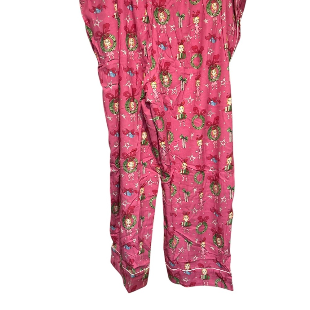 Dr. Seuss Cindy Lou PJ by Posh Peanuts Shirt PTP 29 L 28 Pants w 24-27 i 18 L 28 - Picture 3 of 3